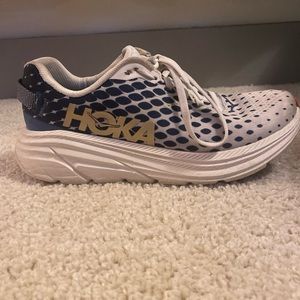 Hoka Rincon Tk Size 7 Blue White And Pink
